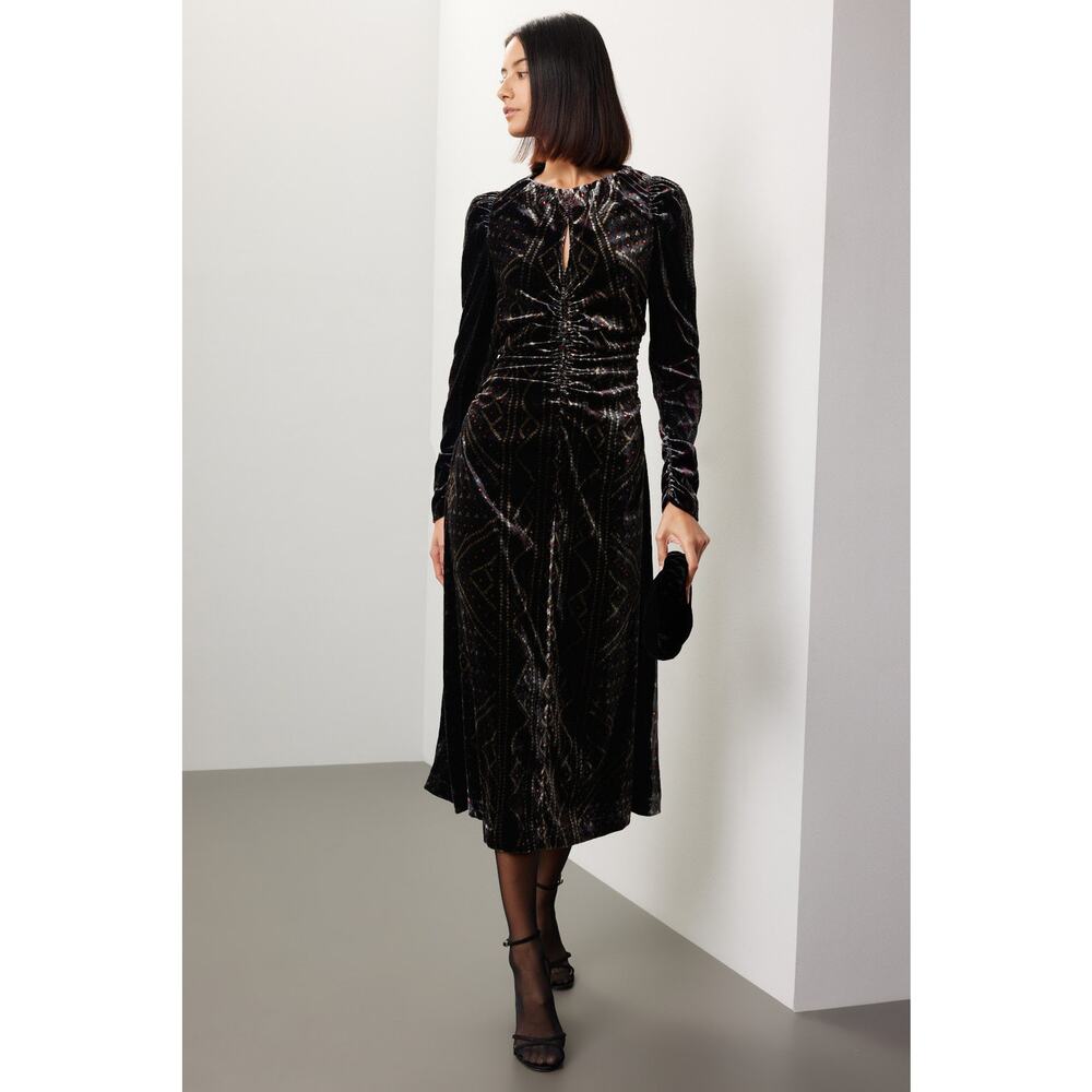 Sea New York Delphine Velvet Dress - Sz Med